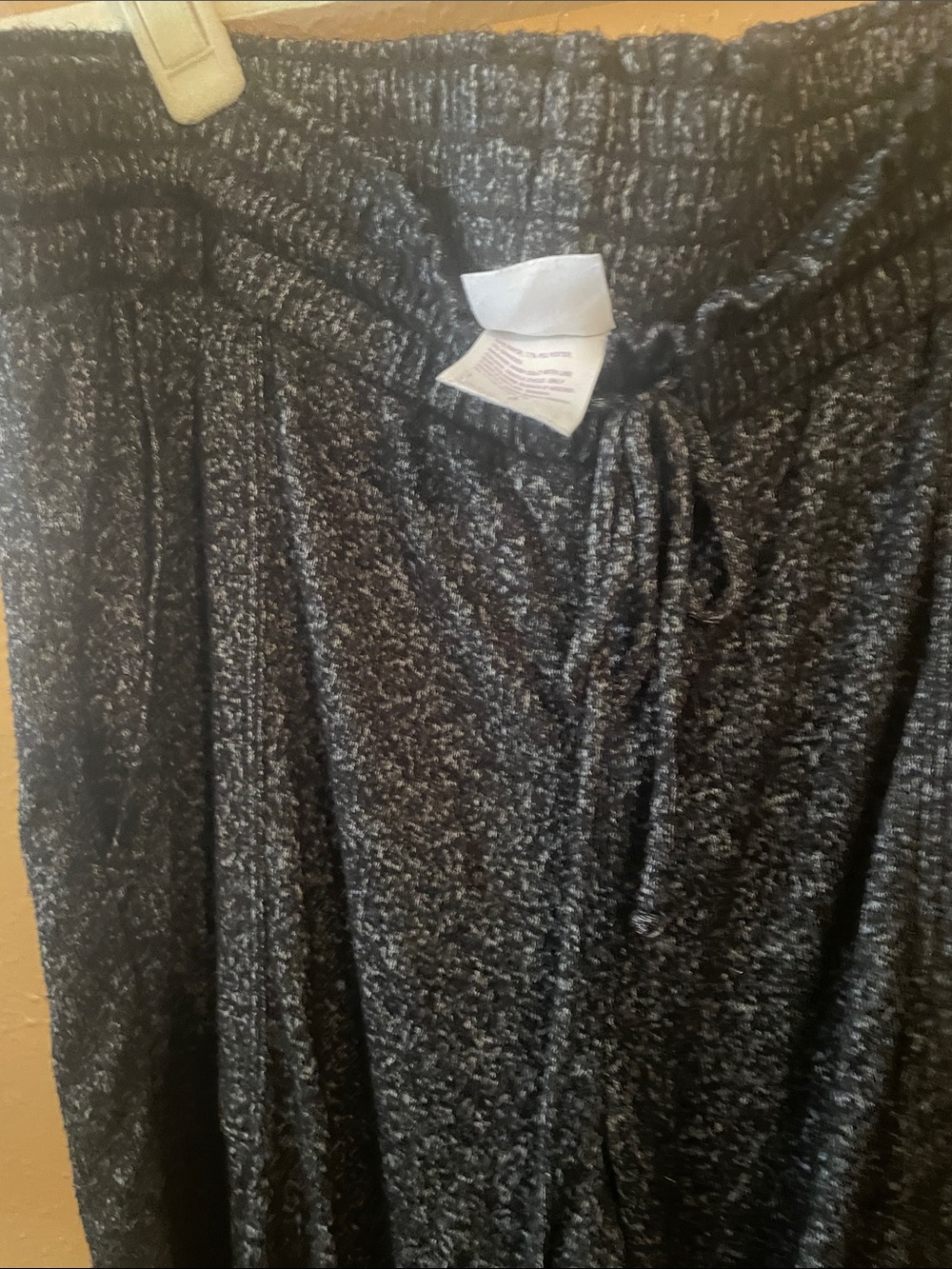 stars above Black Metallic Knit Lounge Pants - Picture 6 of 6